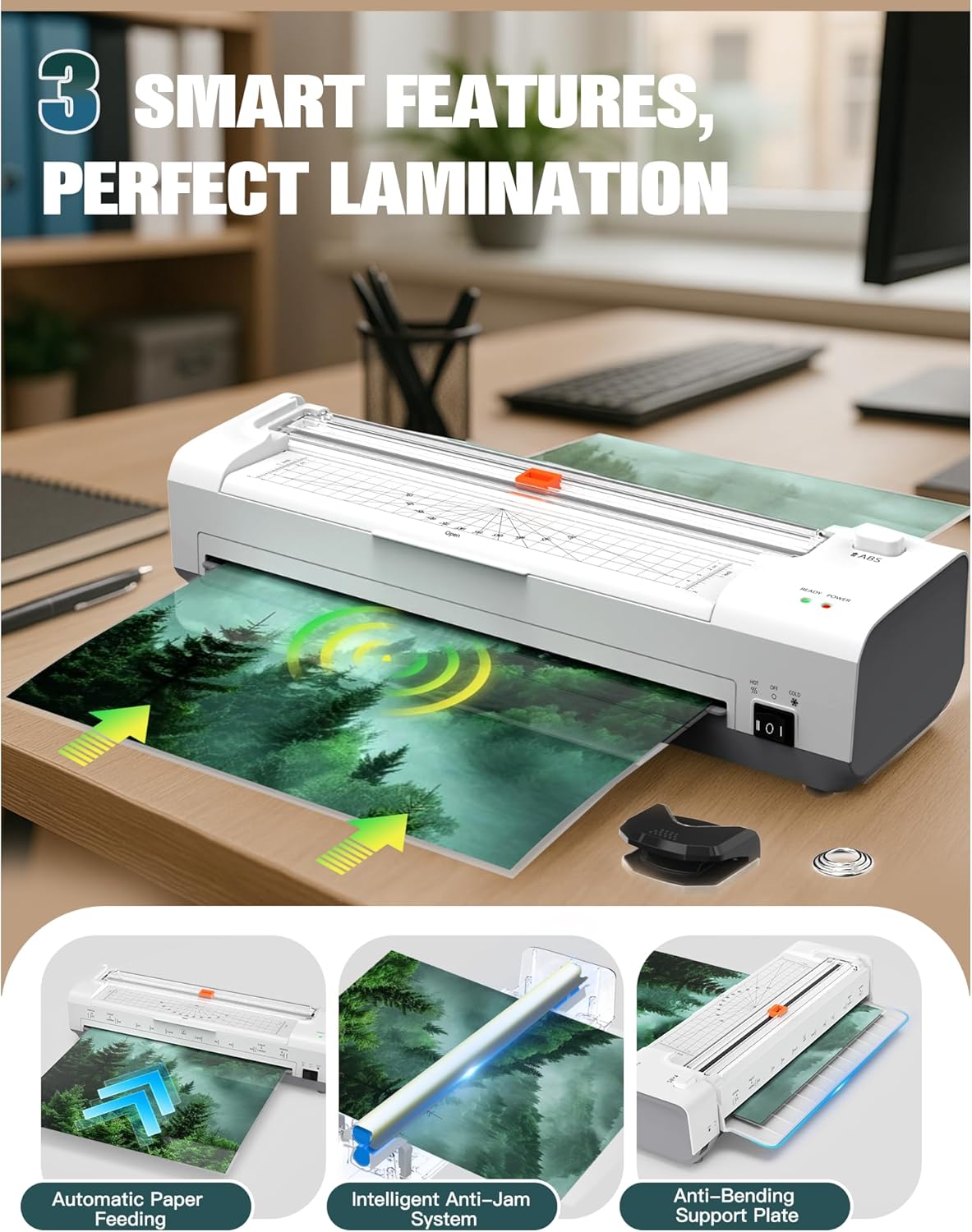 Thumbnail 1 de OidoZac A3 Laminator Machine 13in 📄
