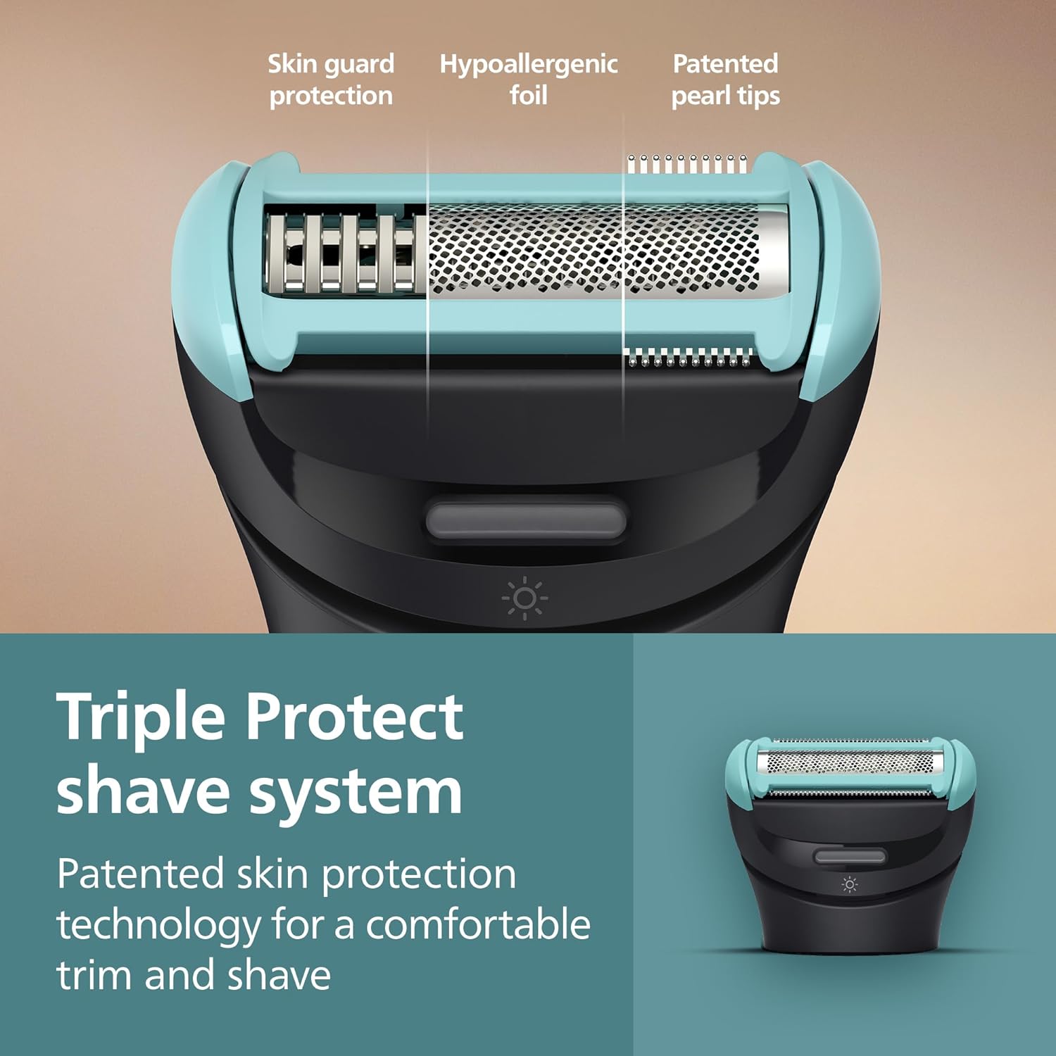 Detalle 2 de Philips BG7480/15 Body Groomer 7000 — 120 min runtime 🪒