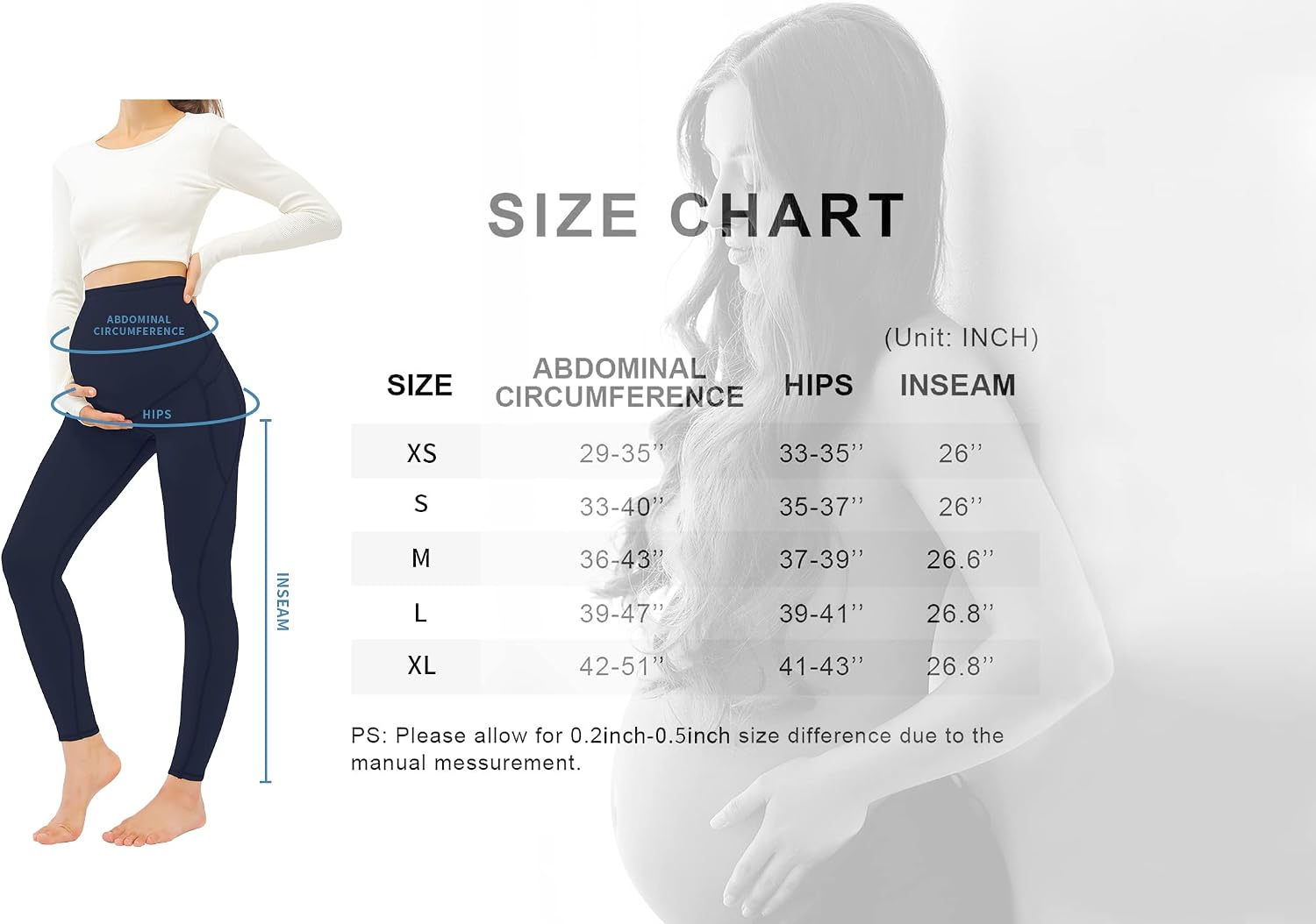 Thumbnail 6 de JOYSPELS maternity leggings with pockets