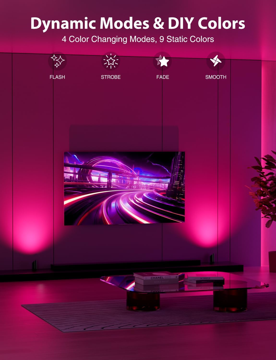 Detalle de Onforu RGB Uplights