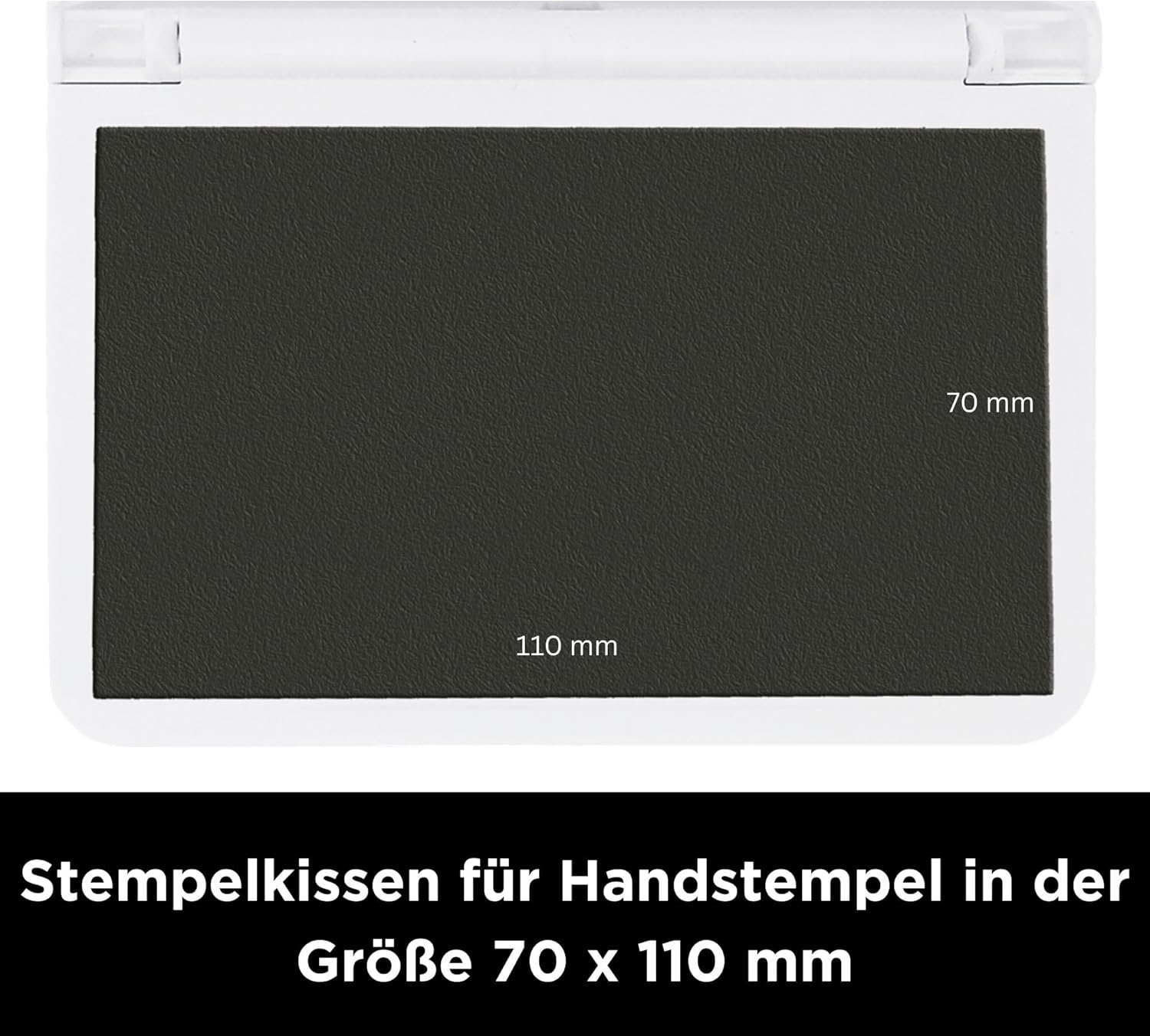 Thumbnail 3 de COLOP MAKE 2 Stempelkissen Grau/Schwarz – wasserbasierend, schnelltrocknend, 110 x 70 mm