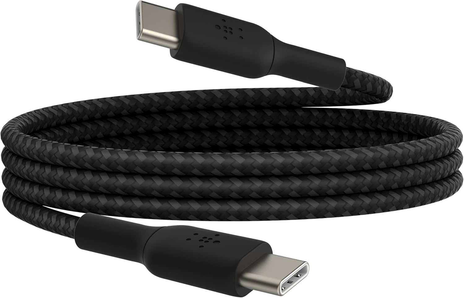 Detalle de Belkin BoostCharge Braided USB-C to Fast Charger Cable (1m) – 60W, USB-C for iPhone, Galaxy, Pixel, iPad and more