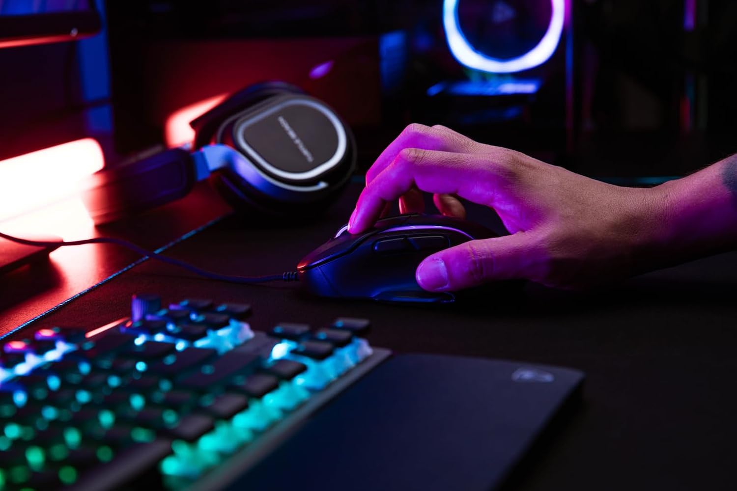 Thumbnail 1 de TURTLE BEACH Kone II TBM-1003-05 有線ゲーミングマウス、26,000 DPI・4Dホイール搭載