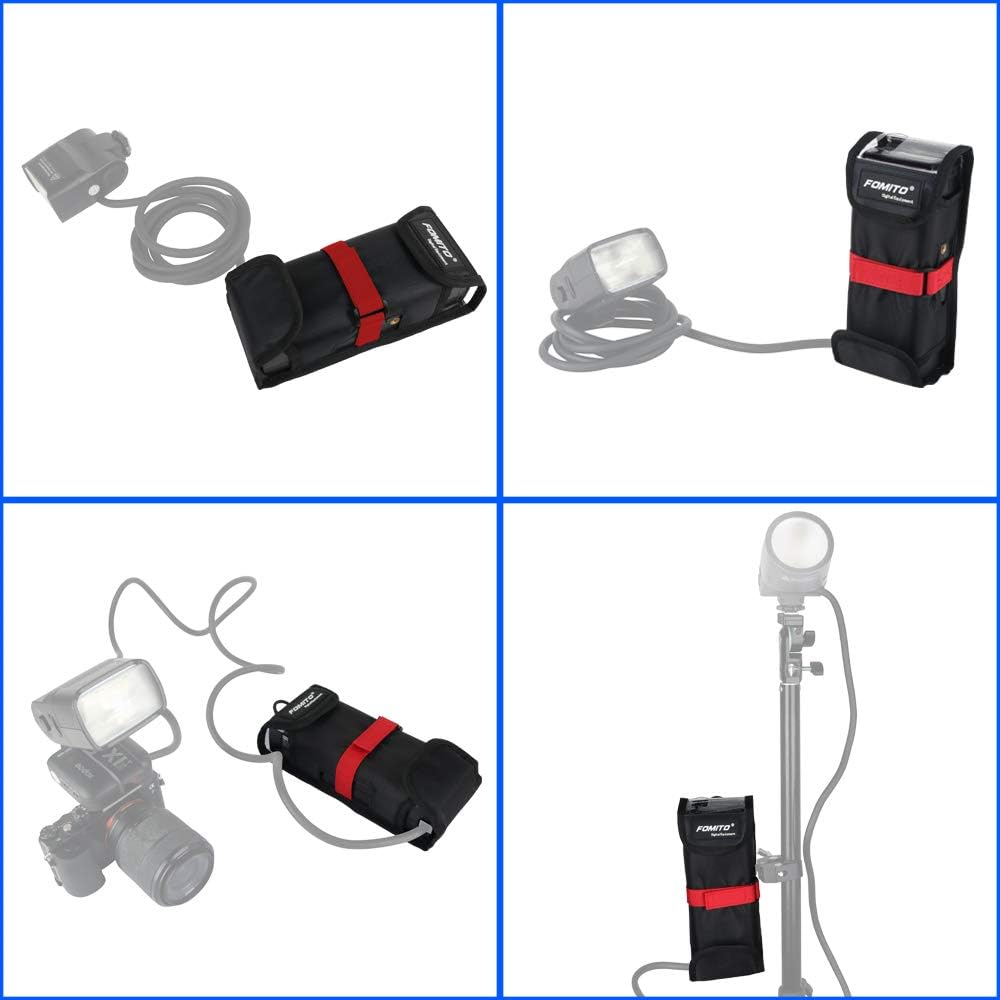 Detalle de FOMITO Portable Pouch BS200Pro for Godox AD200Pro Pocket Flash Monolight