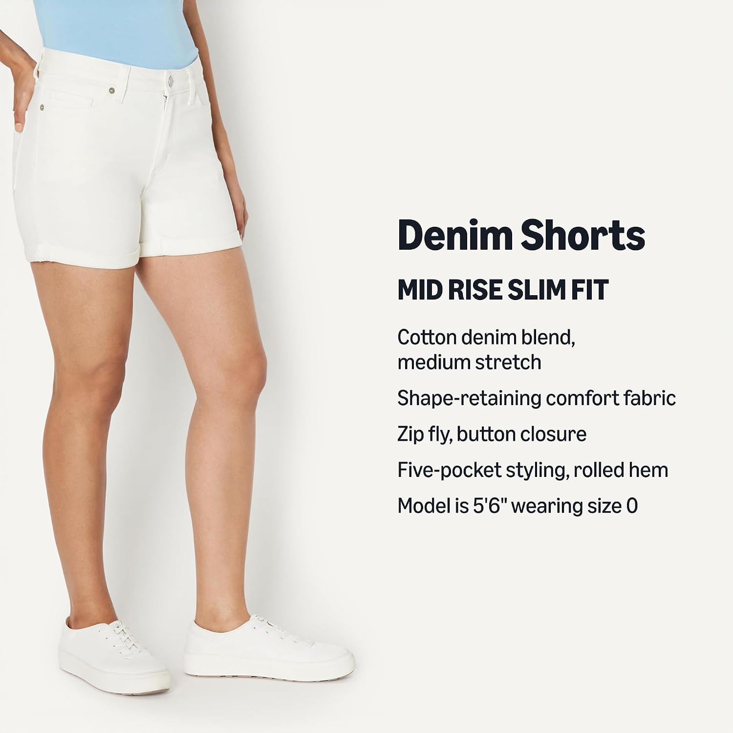 Detalle 2 de Amazon Essentials 4" Jean Short