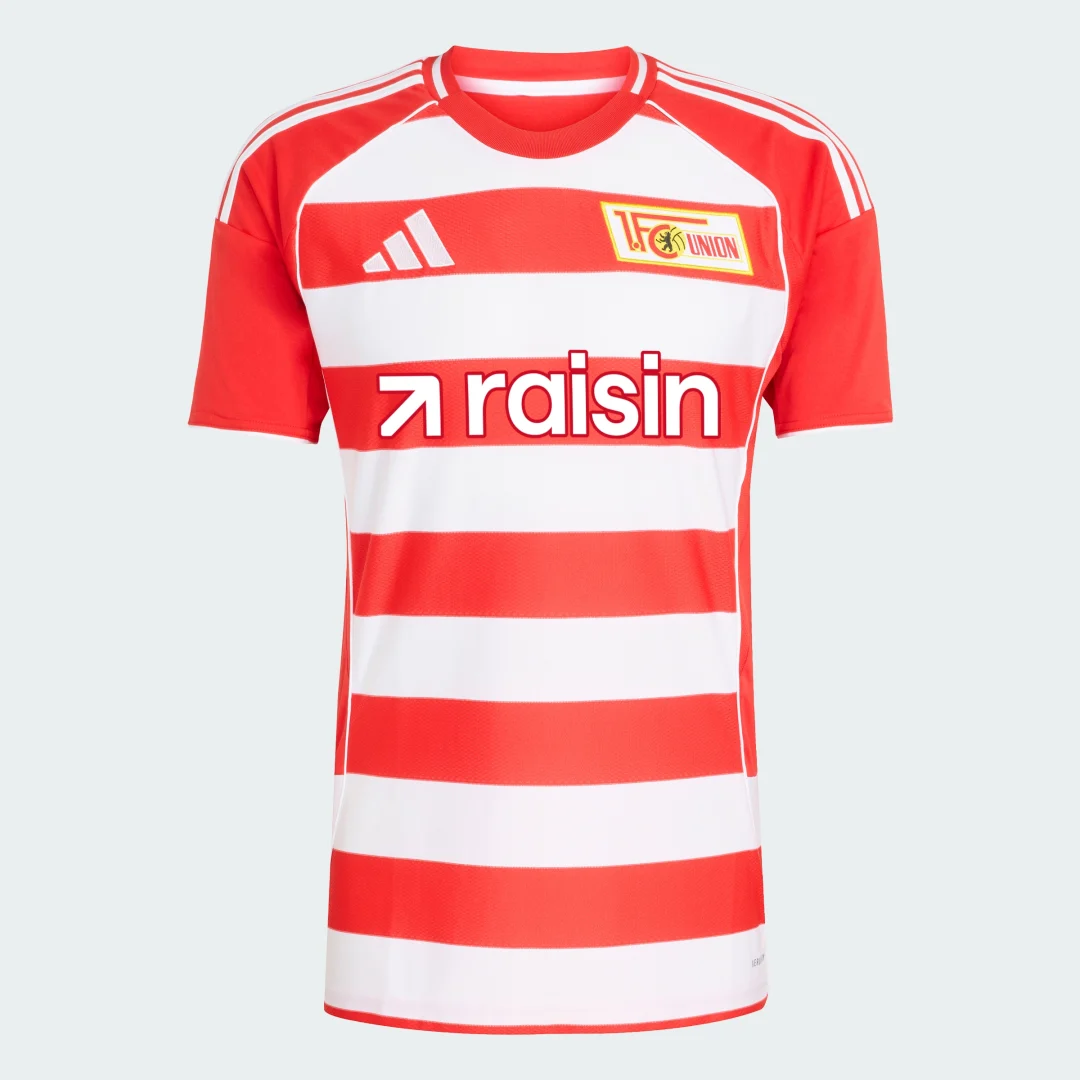 Detalle de Camiseta primera equipación 1. FC Union Berlin 25/26 (Rojo) — Adidas