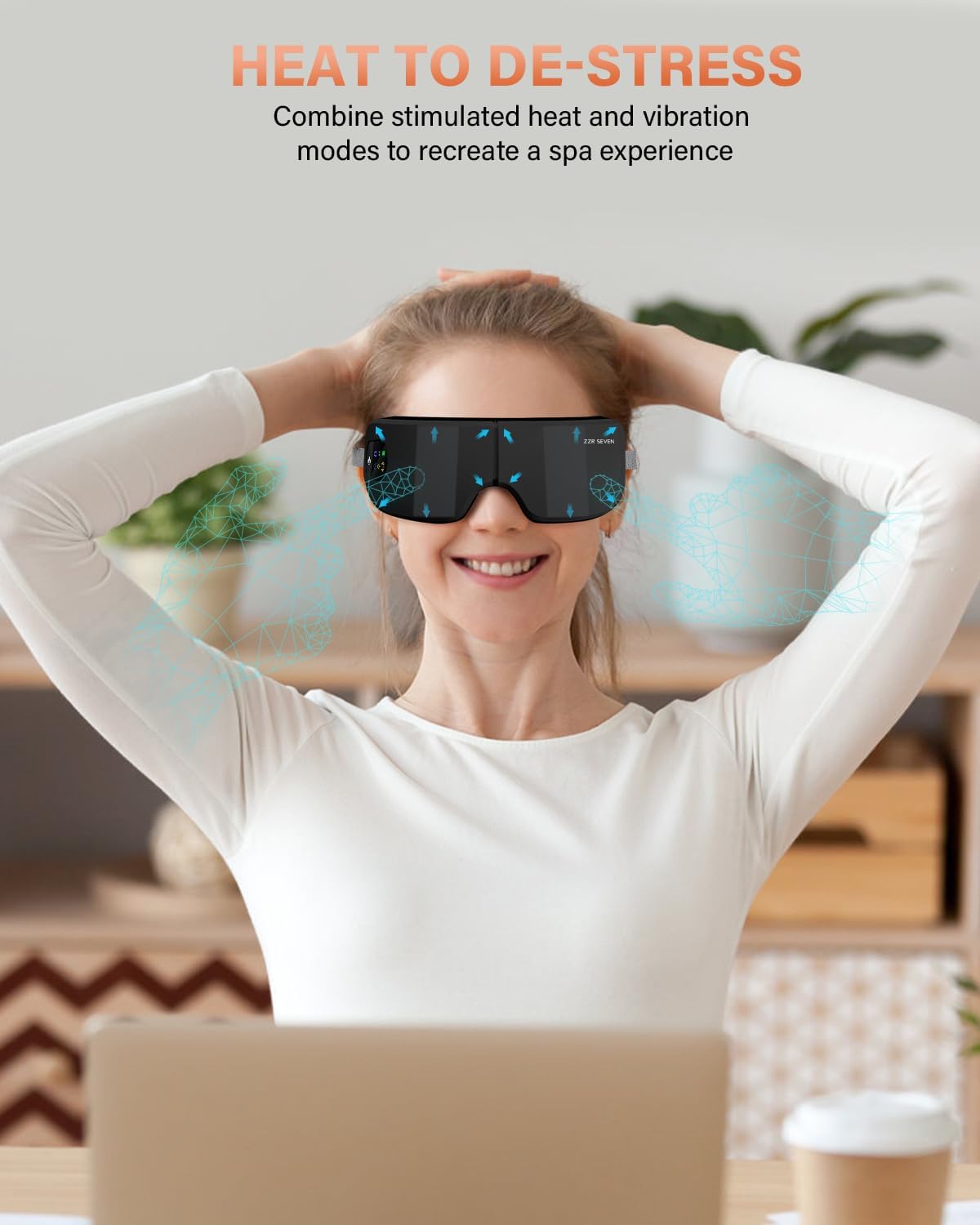 Thumbnail 4 de ZZR SEVEN Eye Massager, 7 Heating Modes