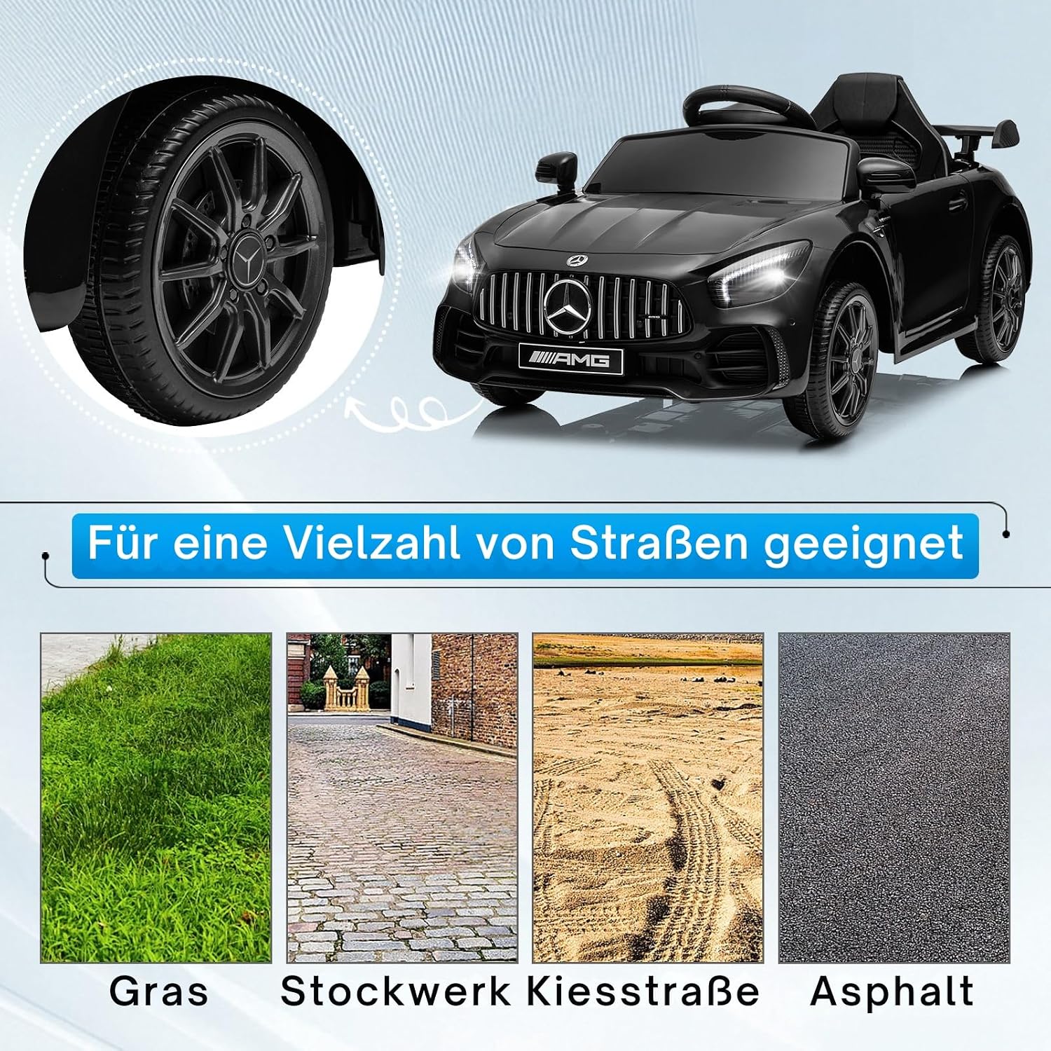 Thumbnail 6 de LEADZM 12V Kinder Elektroauto mit Fernbedienung