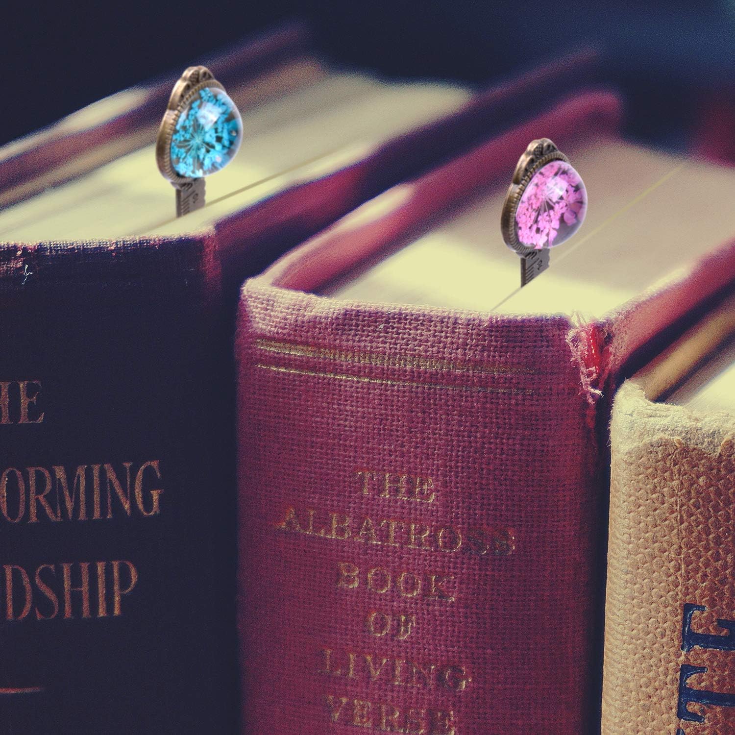 Detalle 1 de Wisdompro Metal Bookmarks, Bronze