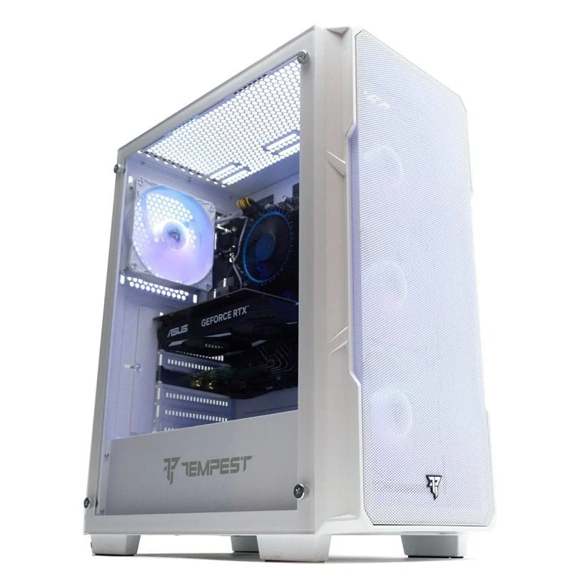Thumbnail 1 de PcCom Lite Intel Core i5-12400F / 16GB / 1TB SSD / RTX 3050 Blanco V2 — gaming y productividad equilibrados
