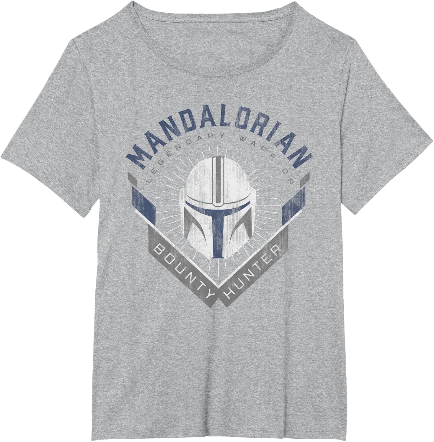 Detalle 2 de Star Wars Mandalorian T‑shirt Légendaire Guerrier