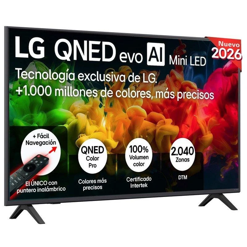 Detalle de LG QNED80B6B 50QNED80B6B: TV MiniLED 50" 4K con WebOS y HDR10 Pro