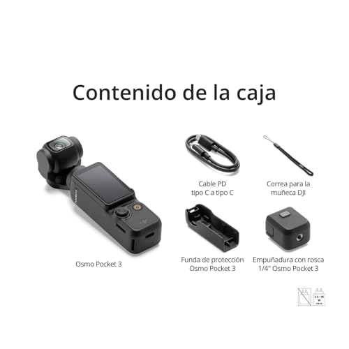 Thumbnail 6 de DJI Osmo Pocket 3: cámara de bolsillo con estabilización en 3 ejes y grabación 4K/120 fps