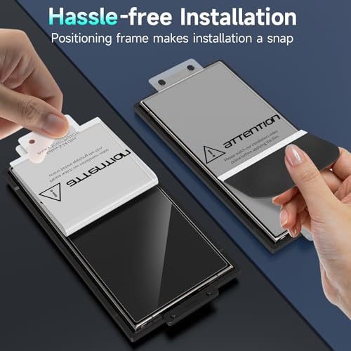 Thumbnail 5 de YWXTW EZ Unlock Samsung Galaxy S24 Ultra privacy protector 2-pack