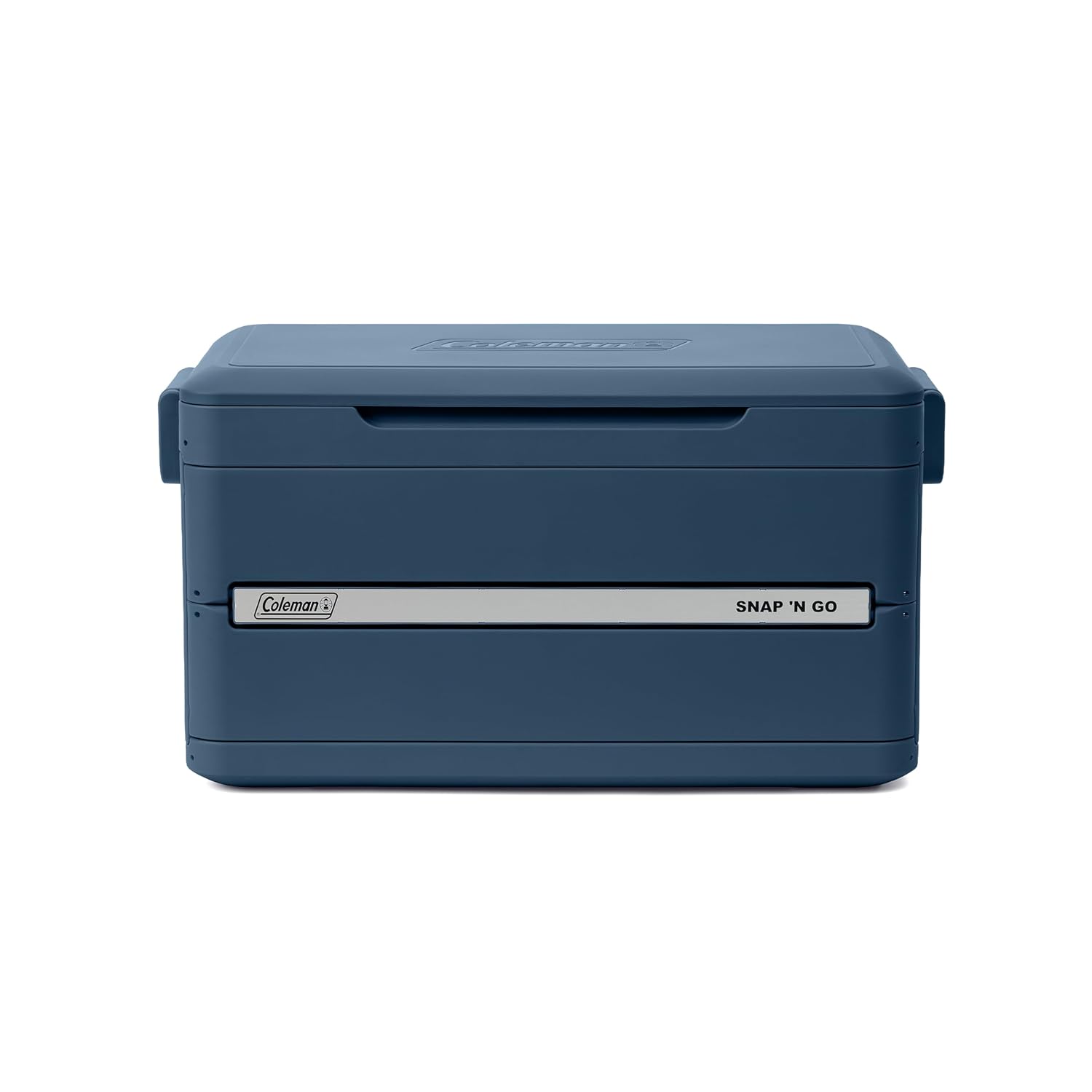 Detalle de Coleman Snap 'N Go 45-Quart Collapsible Hard-Sided Cooler, Sapphire Blue