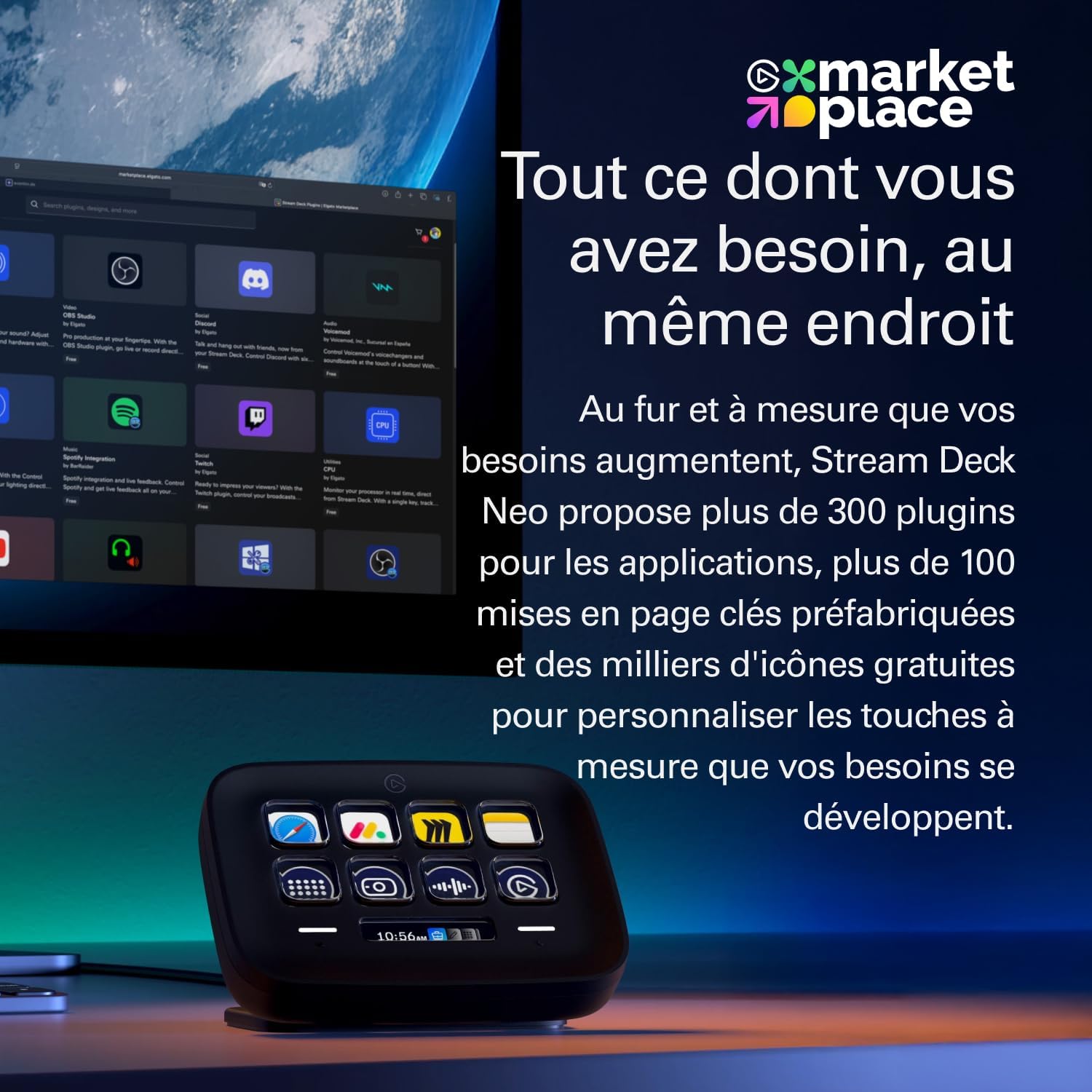 Thumbnail 5 de Elgato Stream Deck Neo, 8 touches ⚙