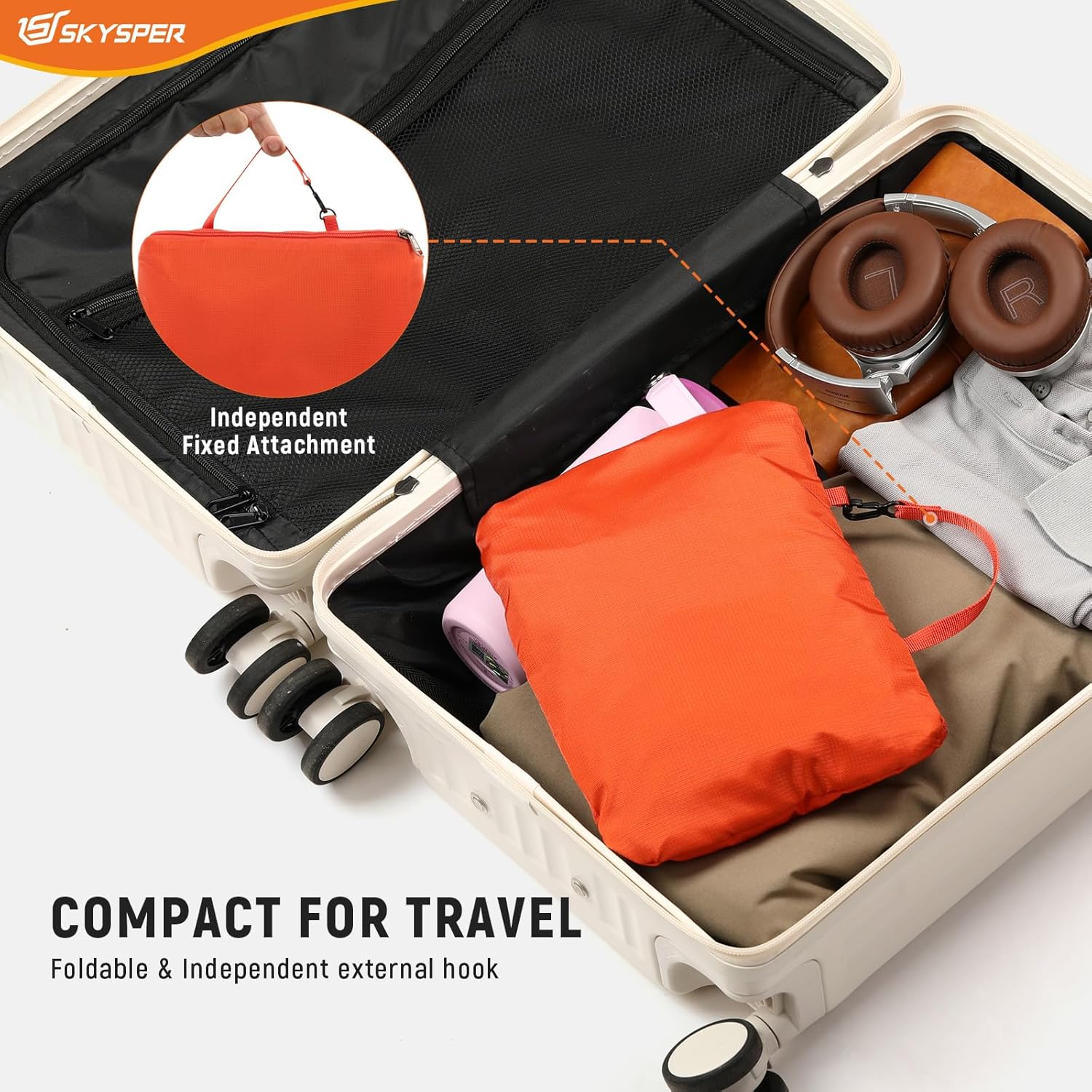Thumbnail 4 de SKYSPER Lightweight Travel Backpack 20L