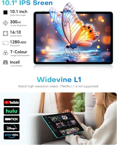 Detalle de TECLAST P33 Tablet 10": versatilità 2 in 1 con Android 15 e 4TB espandibili