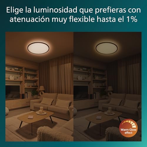 Thumbnail 4 de Plafonnier Philips Superslim télécommandé, 5 ambiances, 22 W ⚙