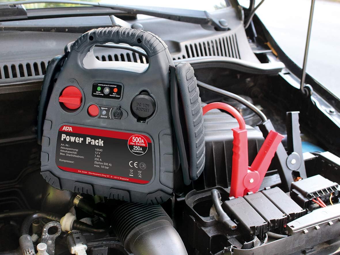 Detalle 2 de APA Powerpack mit Kompressor 10 Ah