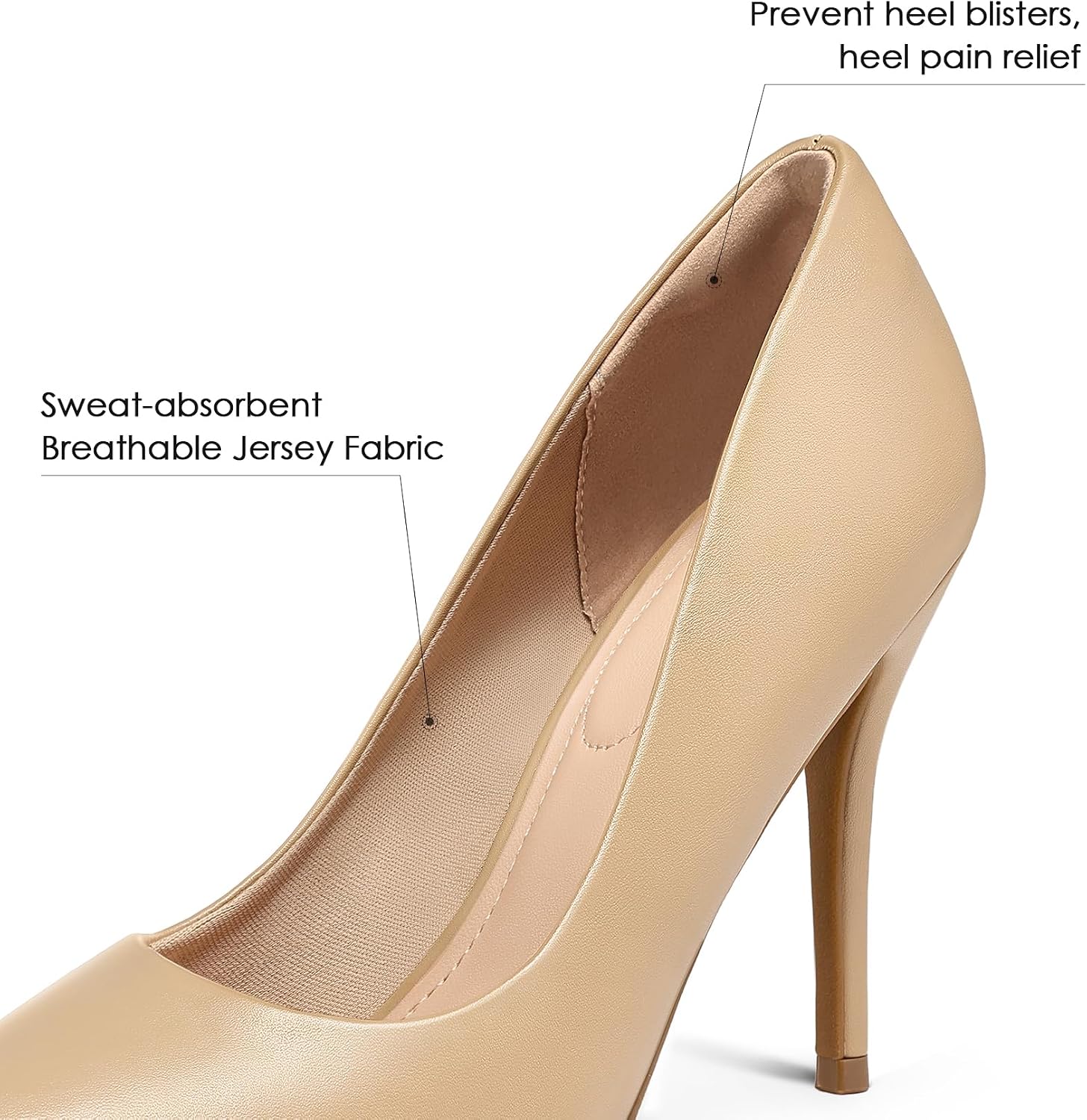 Detalle 1 de mysoft Women's Pumps, 4-Inch Heel