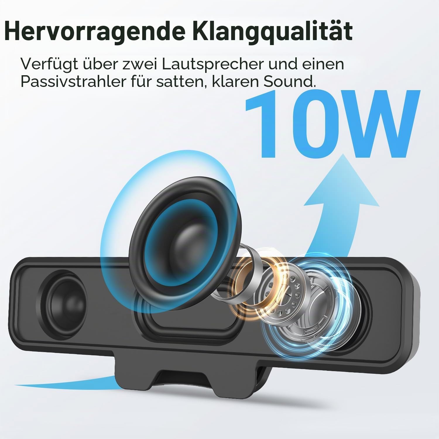Detalle 2 de INGA PC-Lautsprecher USB Plug-and-Play