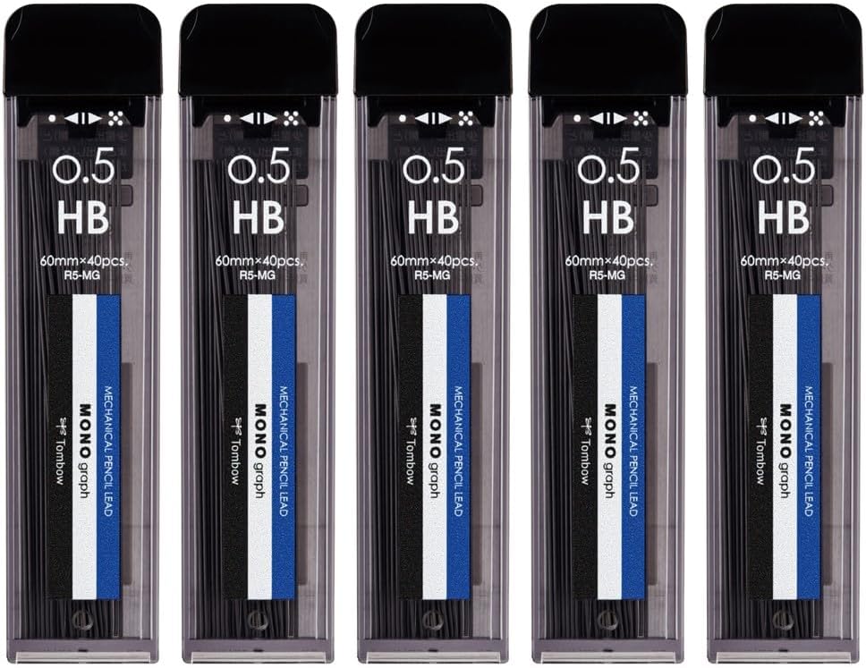 Thumbnail 6 de トンボ鉛筆 MONO モノグラフMG B シャープ芯 0.3mm 5個セット R3-MGB01-5P