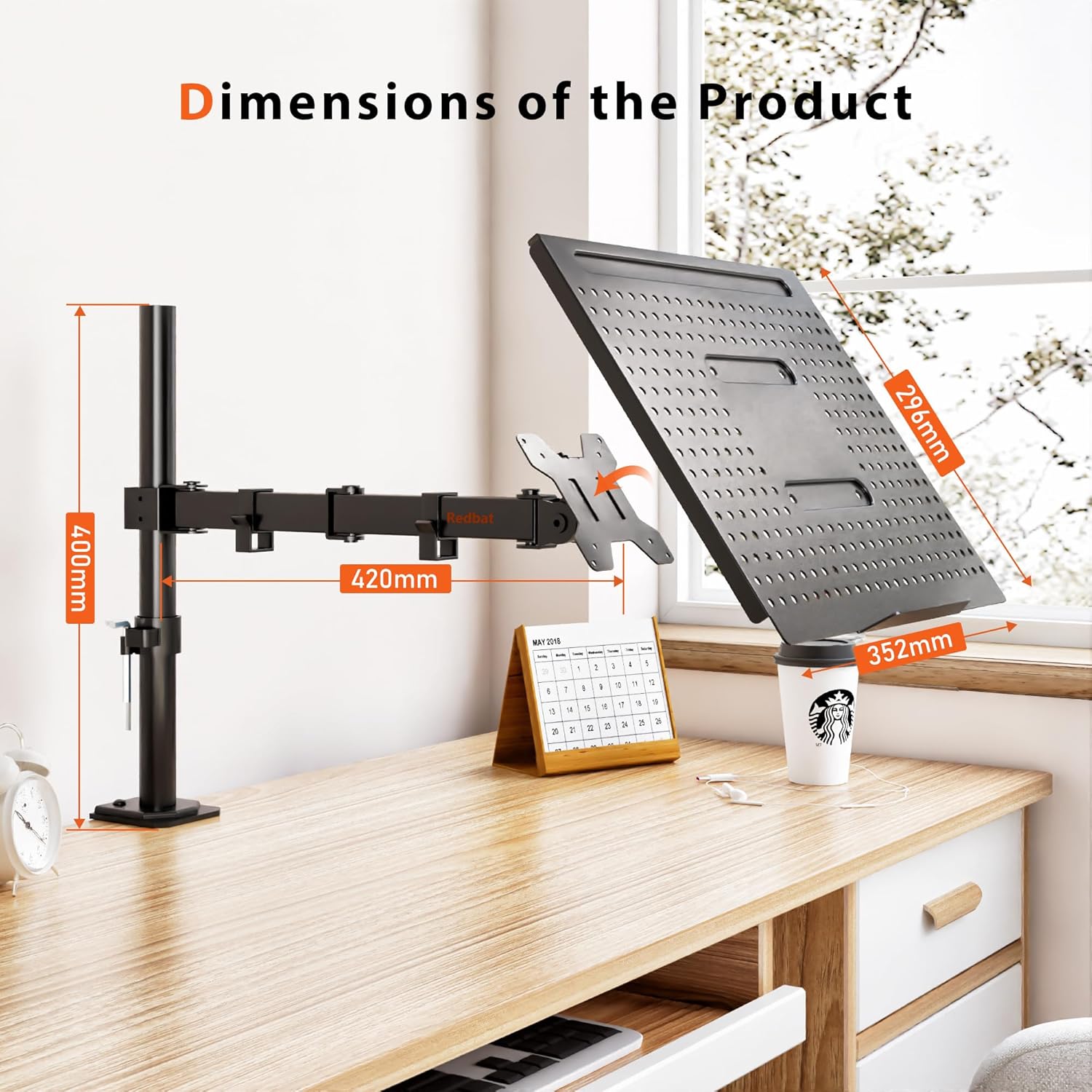 Thumbnail 5 de Redbat Laptop Arm for Notebooks up to 17 inch