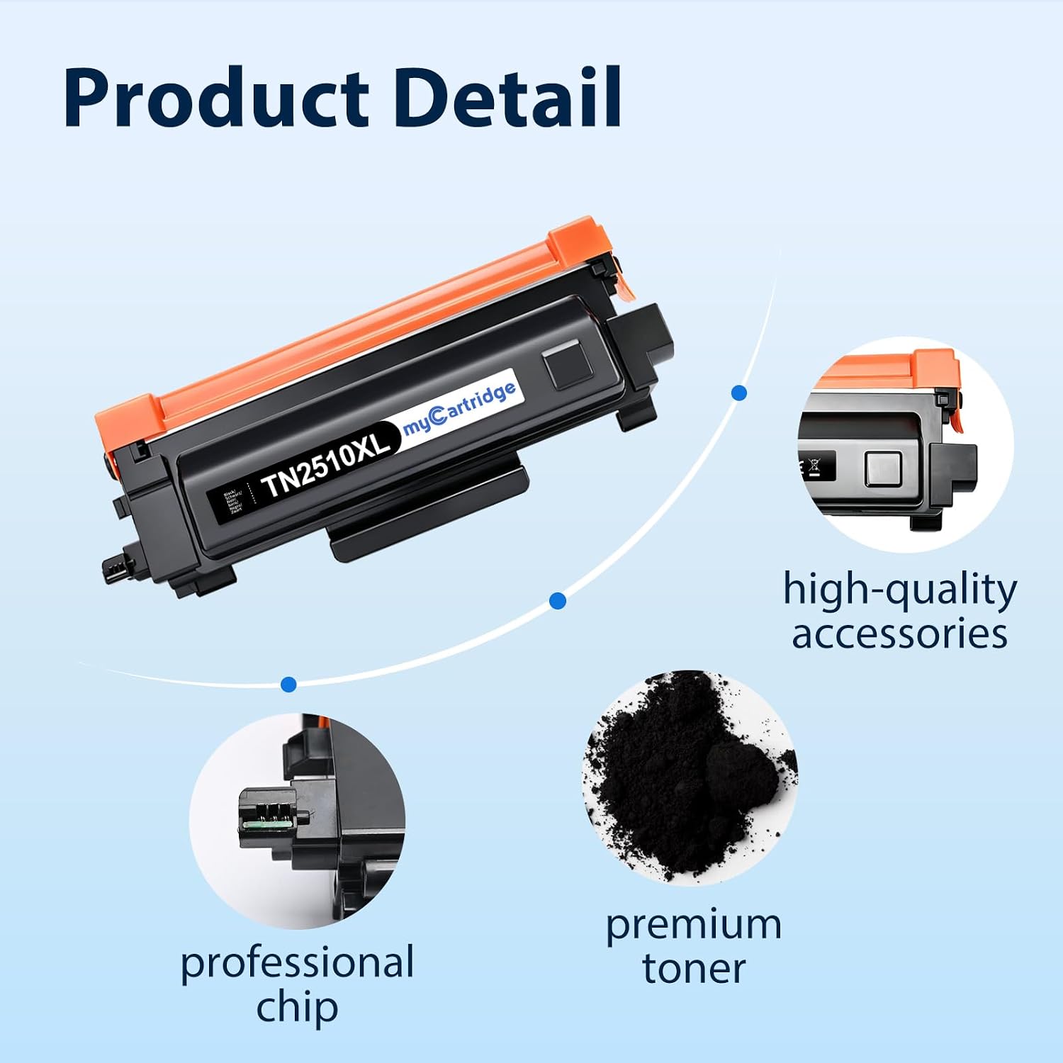 Thumbnail 3 de MYCARTRIDGE TN2510XL Toner 3000 pagine 🖨