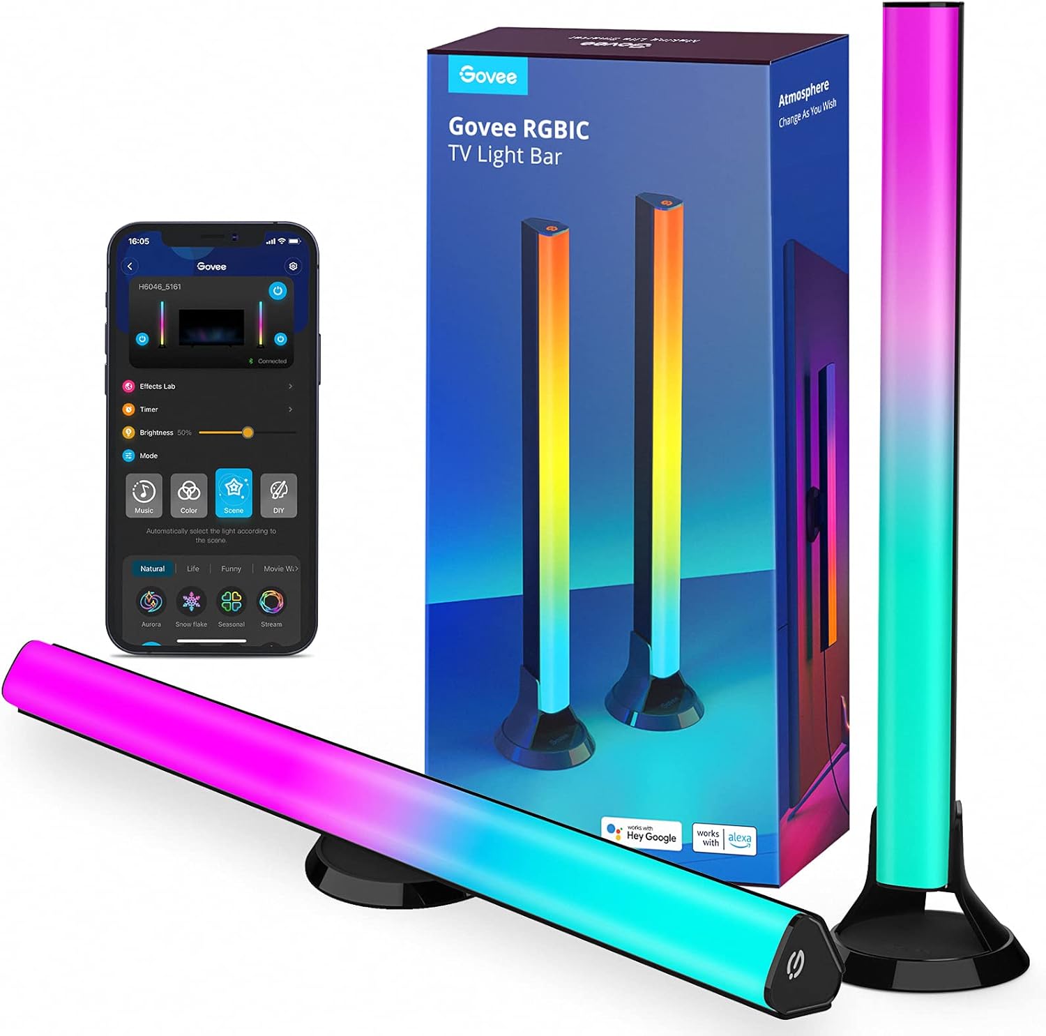 Govee RGBIC TV Light Bars 38cm WiFi
