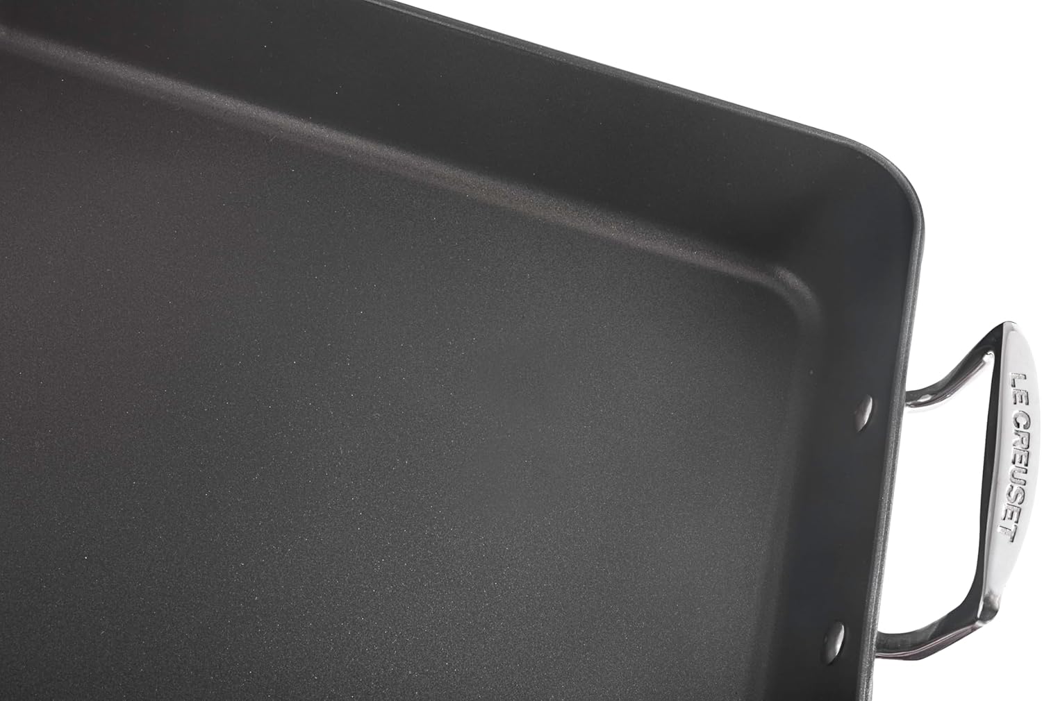Detalle 2 de Le Creuset Toughened Non-Stick Rectangular Roaster, 35 cm