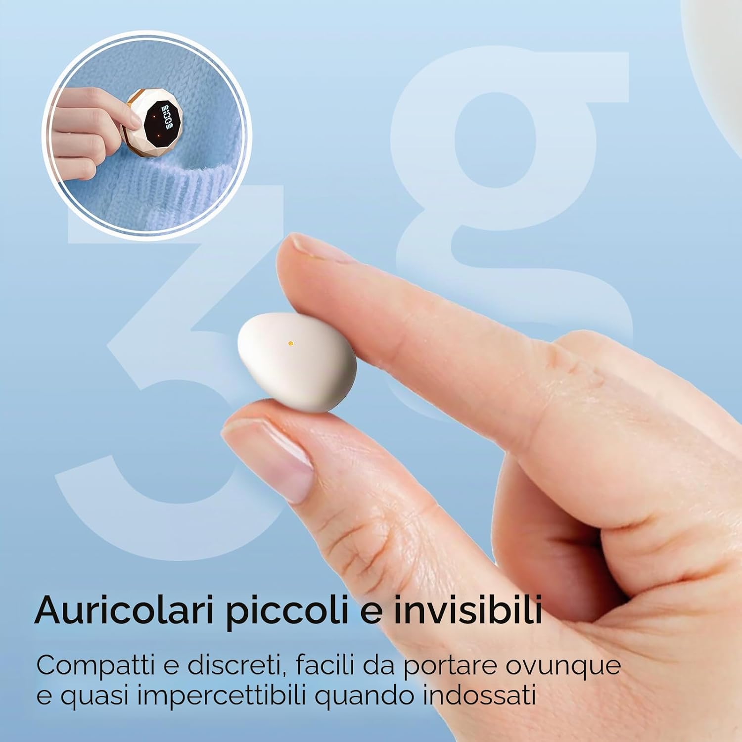 Thumbnail 4 de Sunvito: Cuffie per Dormire Bluetooth 6.0 – Mini Auricolari Senza Fili, Leggeri e Confortevoli