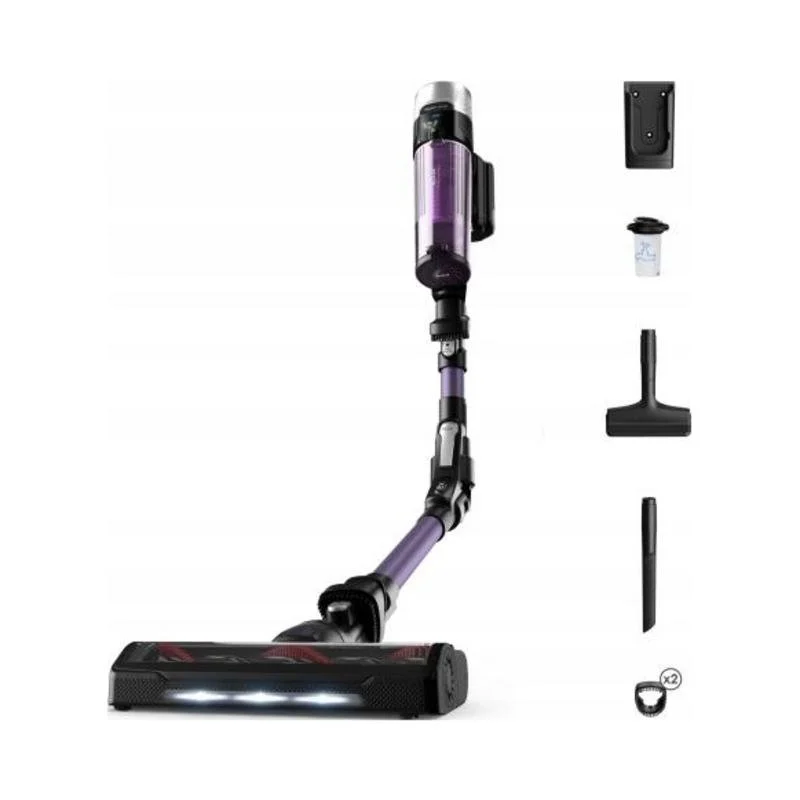 Detalle de Aspiradora sin cable Tefal X-Force Flex 9.60 TY2039: libertad y potencia para limpieza sin ataduras