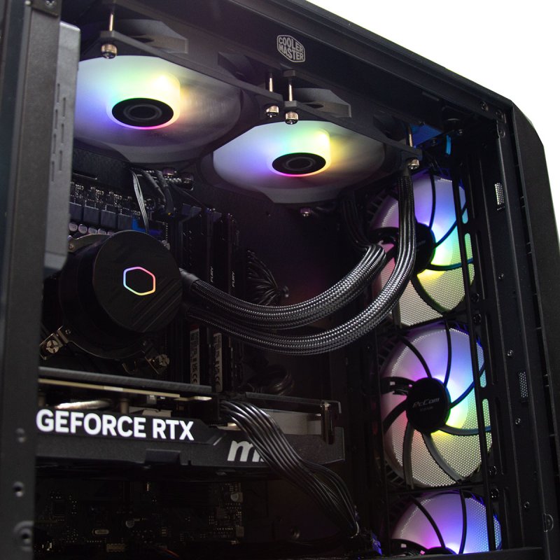 Detalle de PcCom Ready V2 i7-14700KF 32 GB, 2 TB SSD, RTX 5060 Ti 16 GB