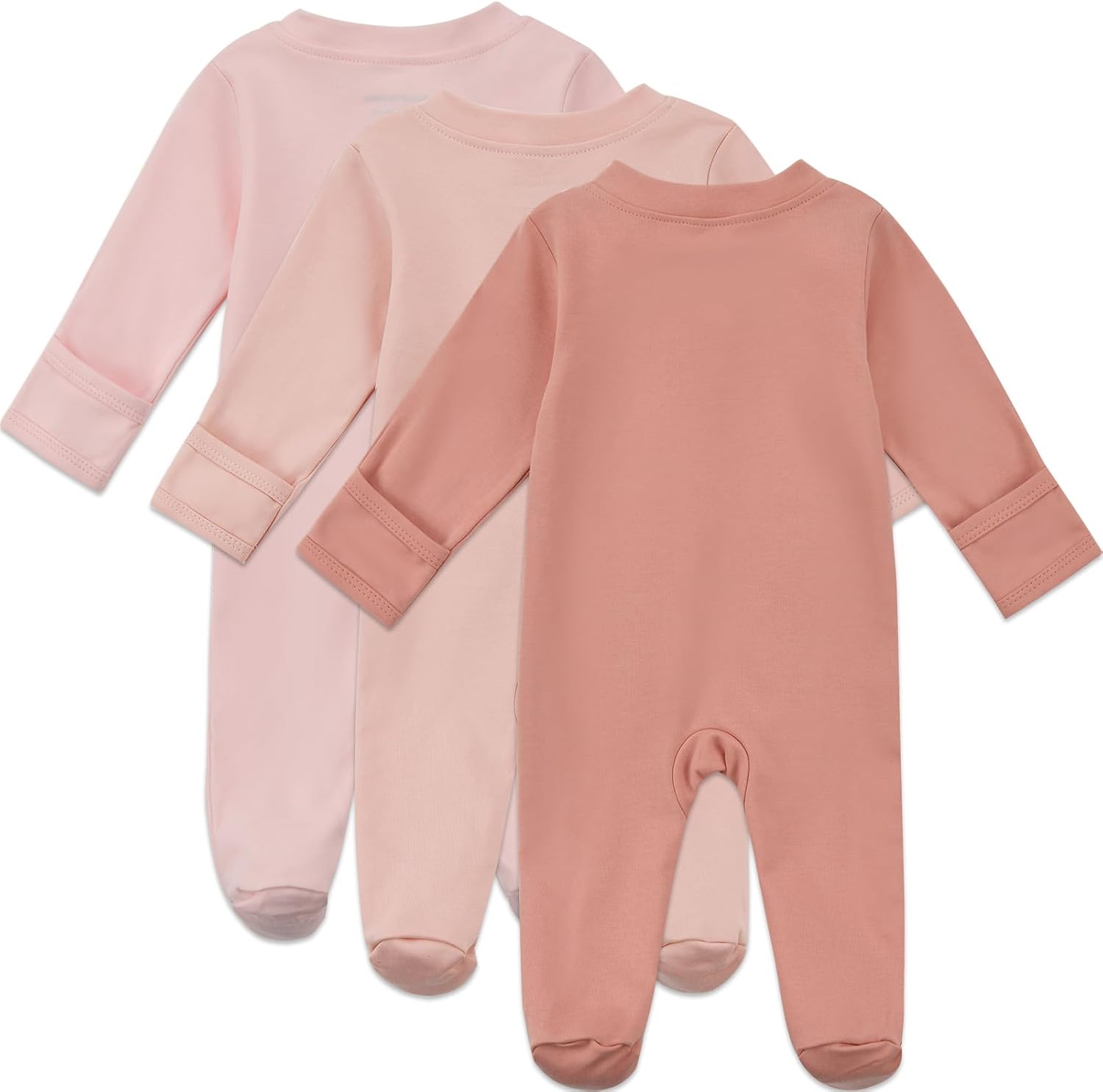 Detalle de Aablexema Baby Footie Pajamas in Organic Cotton