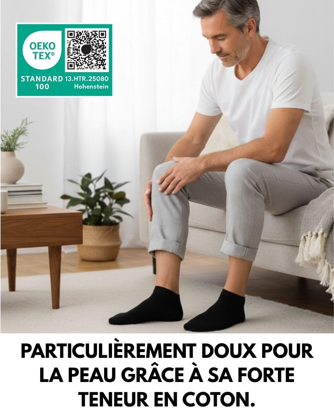 Thumbnail 6 de sockenkauf24 Lot de 10 paires de chaussettes pour diabétiques sans couture