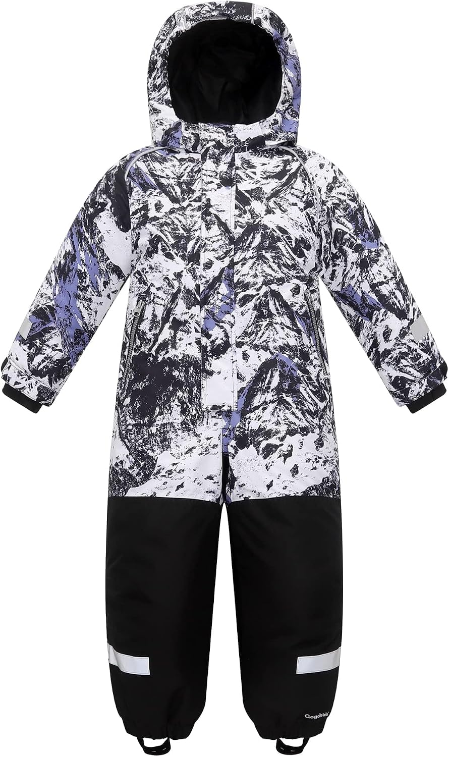 Detalle de Yueta Kids One-Piece Snowsuit, Waterproof and Breathable for Skiing