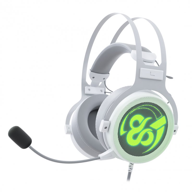 Thumbnail 3 de Newskill Kimera V2 Ivory: Auriculares Gaming 7.1 RGB Blanco