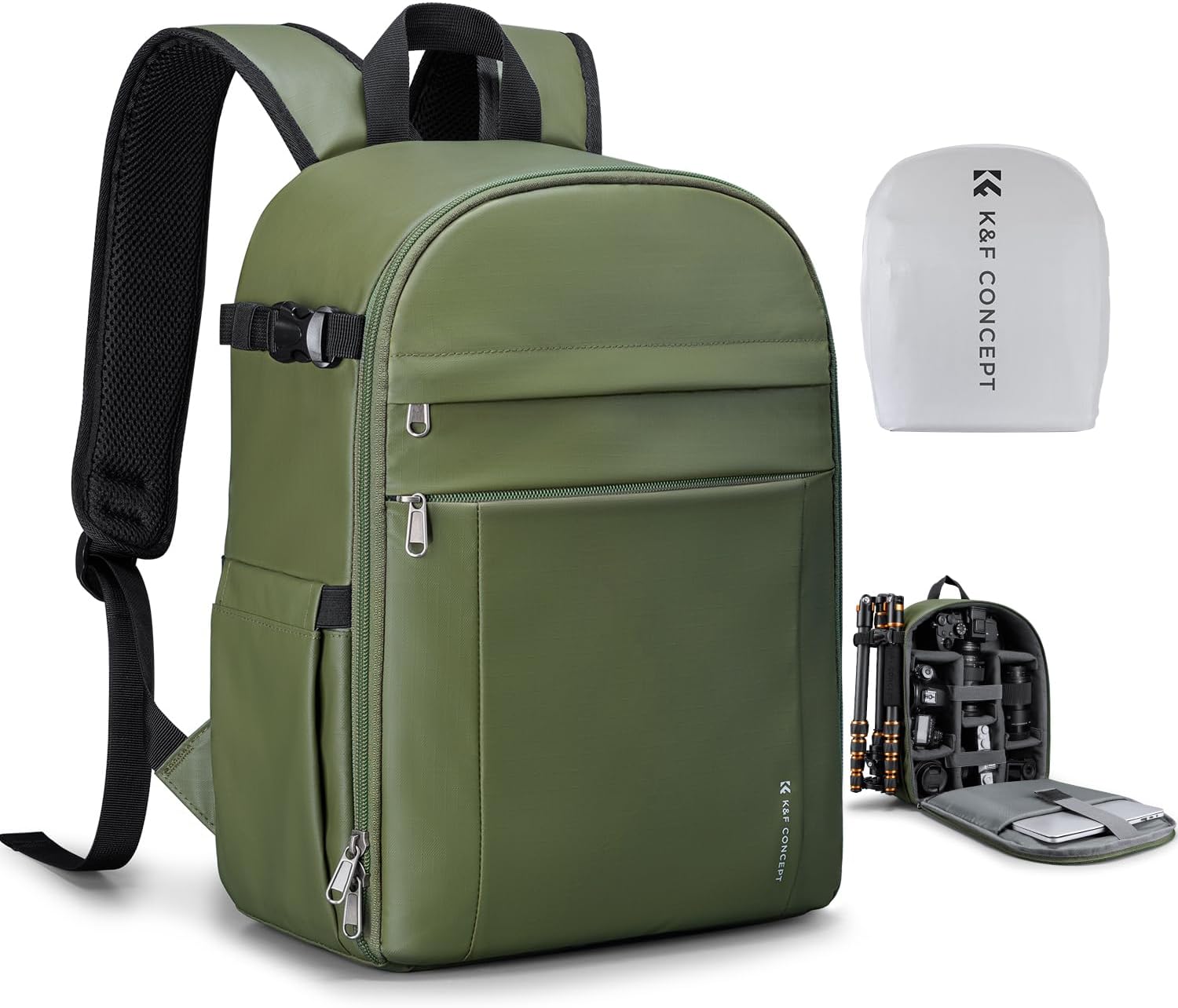 Detalle de K&F CONCEPT Zaino per Fotocamera Compatto 13L