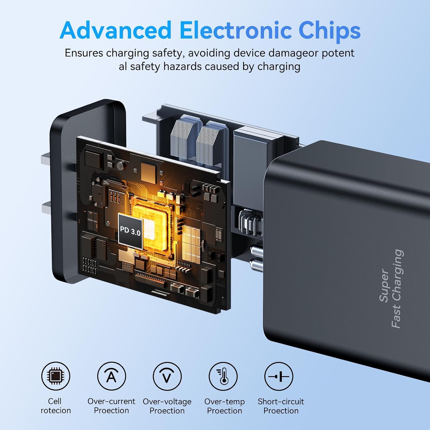 Detalle 2 de Samsung-Compatible USB-C Charger 45W