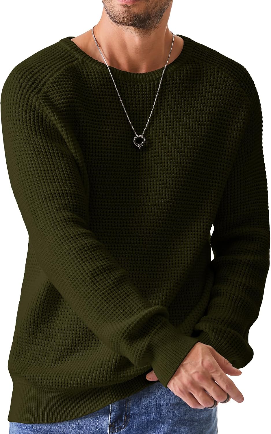 Thumbnail 5 de Elegancity Rundhals Pullover Loose Fit S-3XL