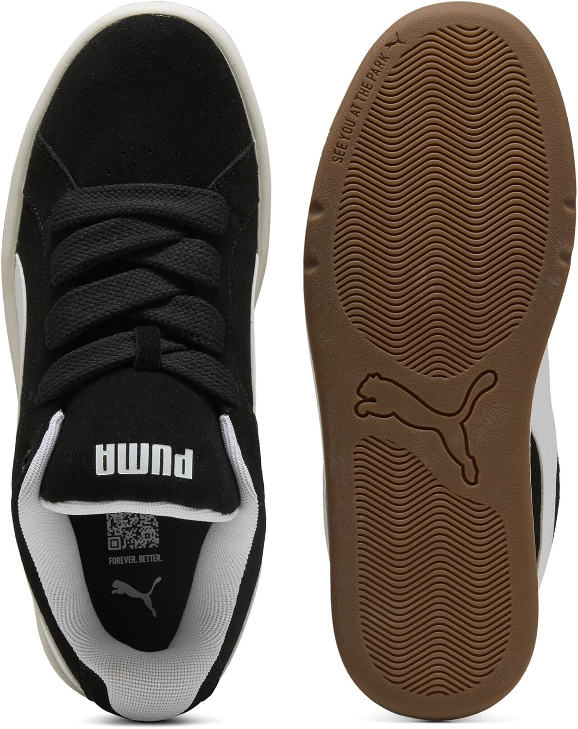 Detalle 1 de PUMA Park Lifestyle Easy SD – uniseksowe sneakersy zamszowe z wkładką SOFTFOAM+
