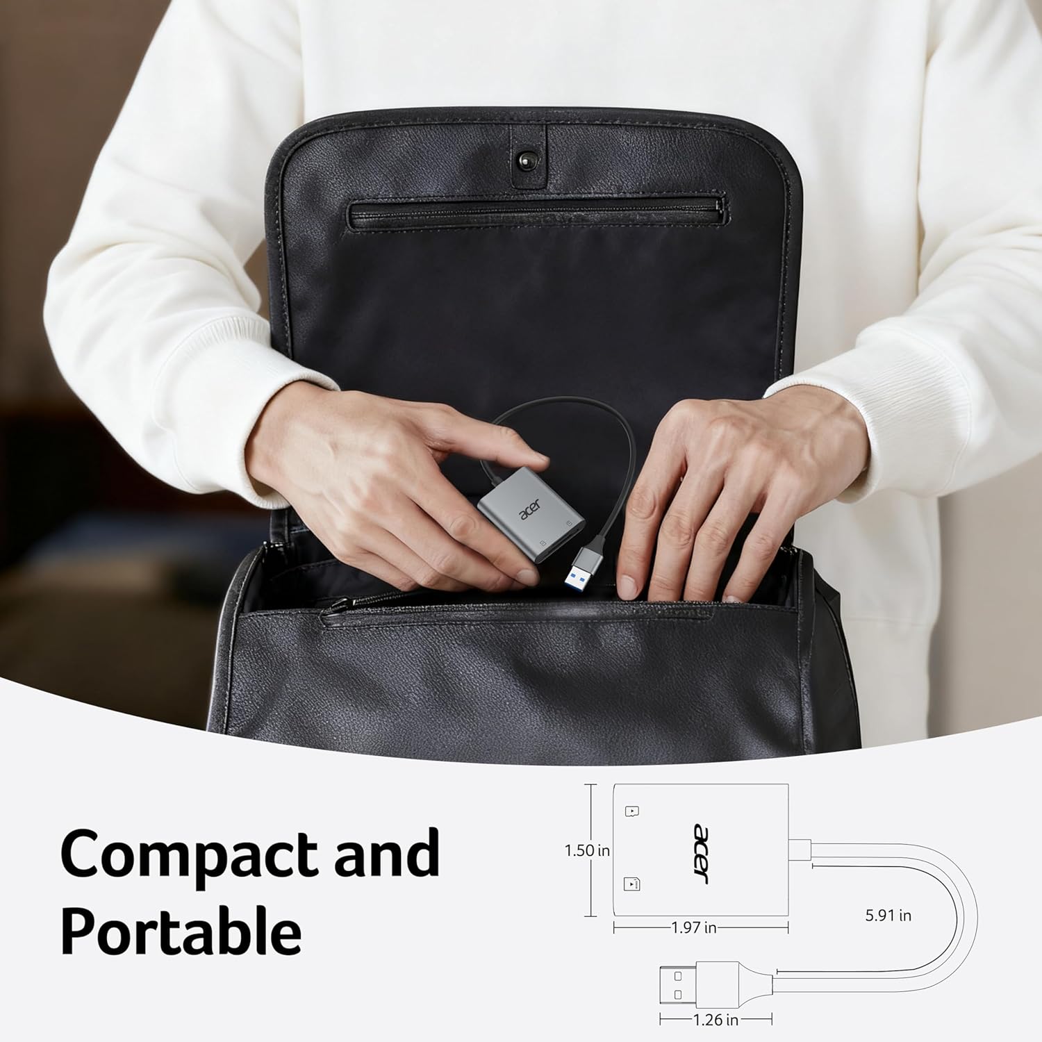 Thumbnail 5 de Acer SD Card Reader USB 3.0 2TB