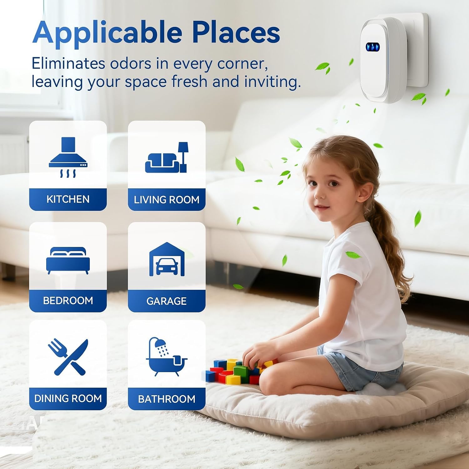 Thumbnail 6 de Paztkoo 4-Pack Plug-In Air Ionizers, Filterless 2.4 x 4-Inch Units