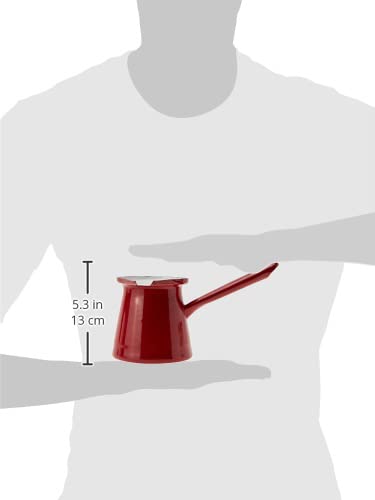 Detalle 2 de Cafetière IBILI 910145 en acier rouge ⚙