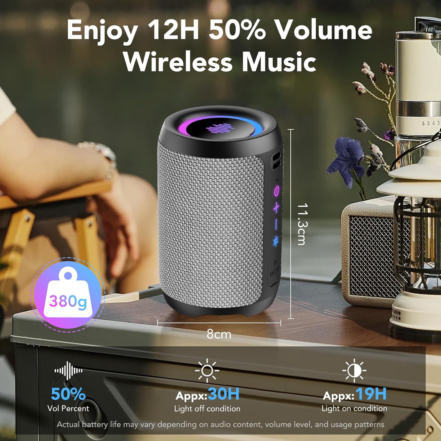 Thumbnail 2 de Tiksounds Altoparlante Bluetooth: 15 W, IPX7 e suono coinvolgente in formato tascabile