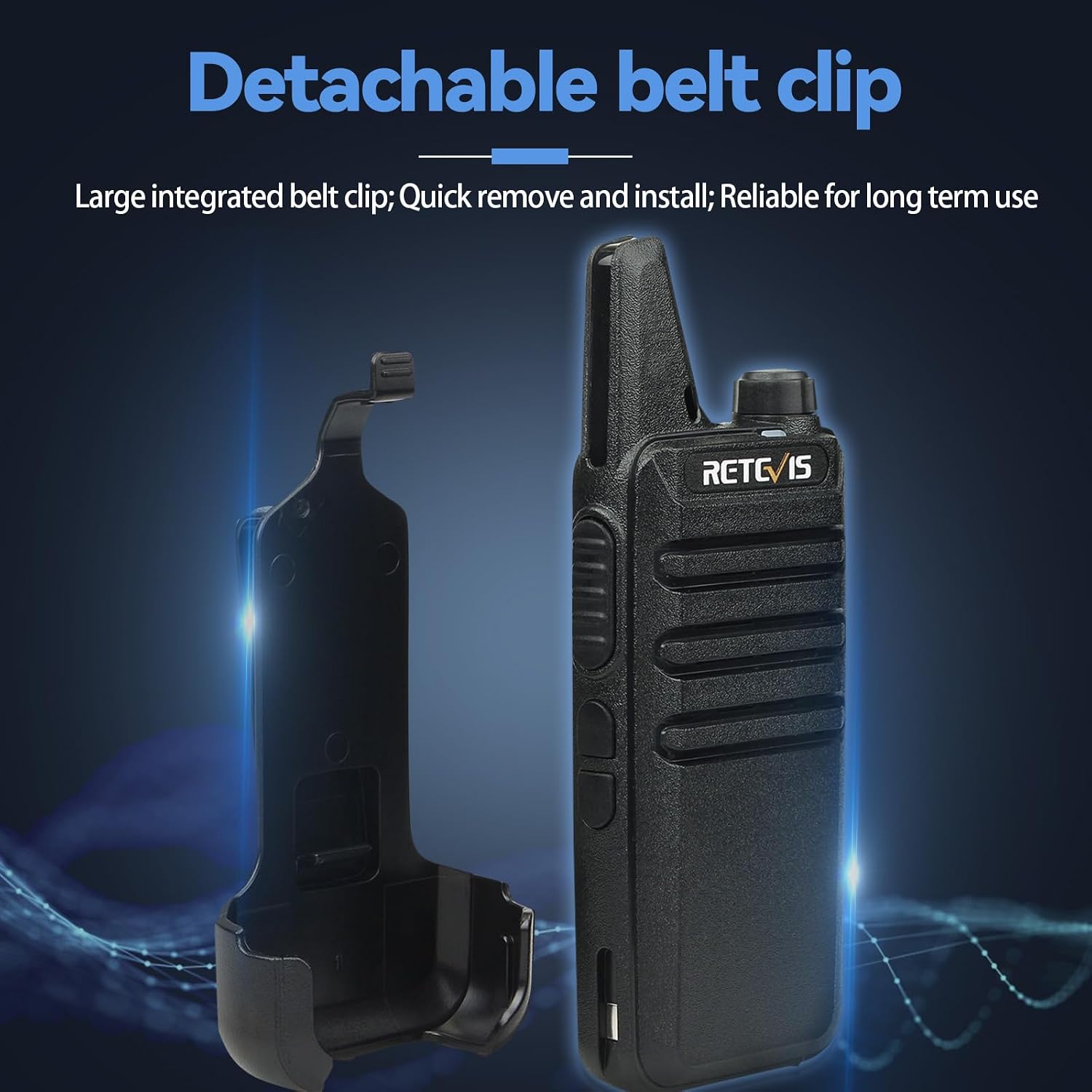 Thumbnail 4 de Retevis RT22 Walkie Talkies 2 Pack