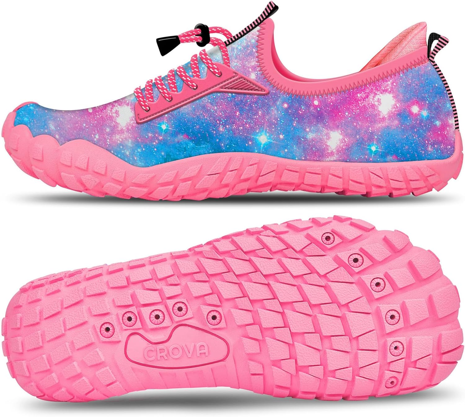 Detalle de Kids Built-in Heel Grip Water Shoes with Wide Toe Box and 360° Protection