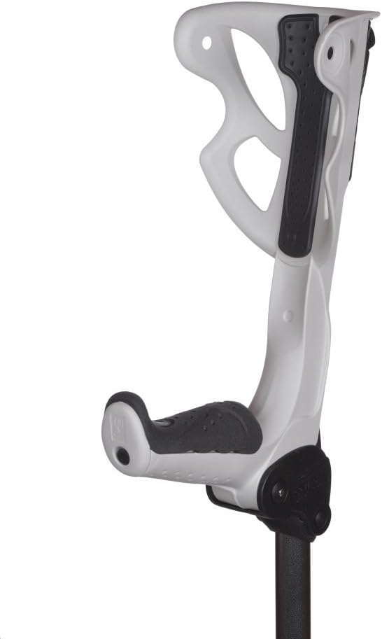 Detalle 2 de Antar ERGODYNAMIC S – mała aluminiowa podpórka pachowa, biała, 610 g