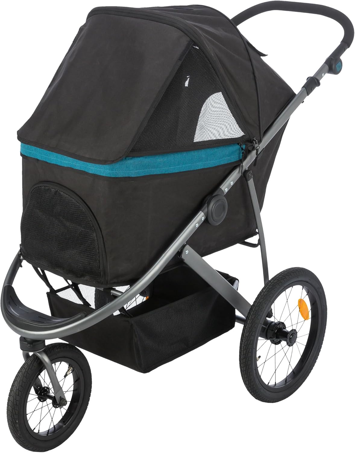 Detalle de TRIXIE Passeggino per cani: carrello robusto per piccoli e medi animali fino a 20 kg